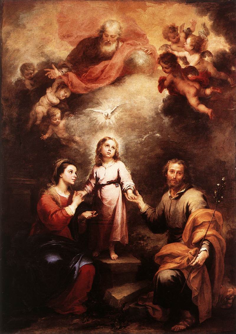 MURILLO, Bartolomé Esteban, Cele doua Trinitati