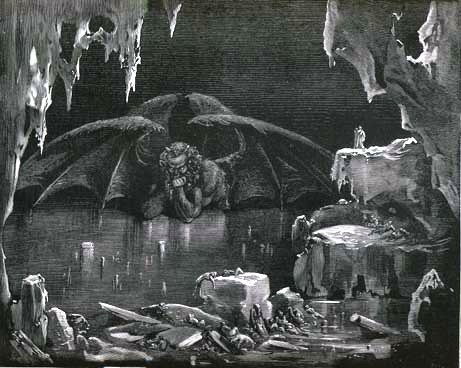 dante lucifer in infern